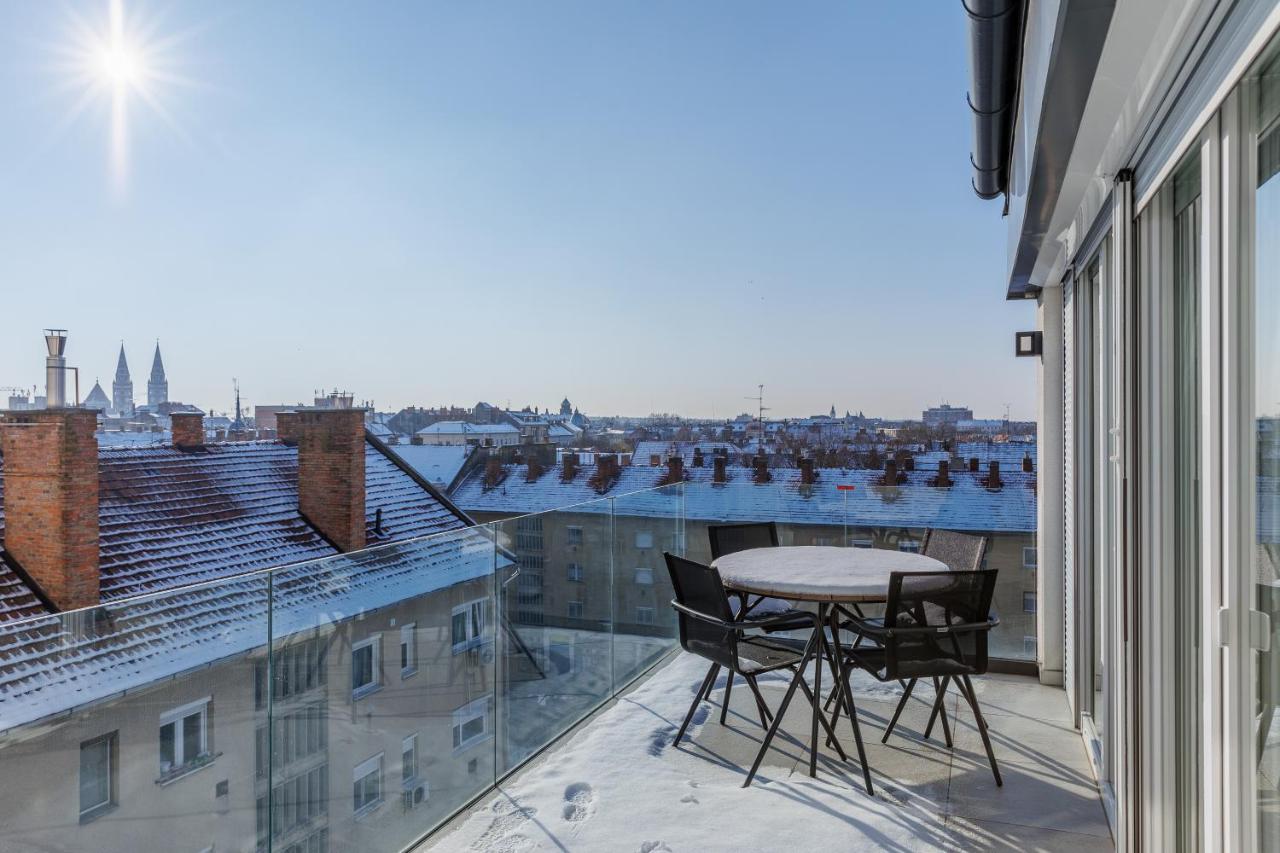 Noir Hotel - Penthouse Apartman Сегед Экстерьер фото